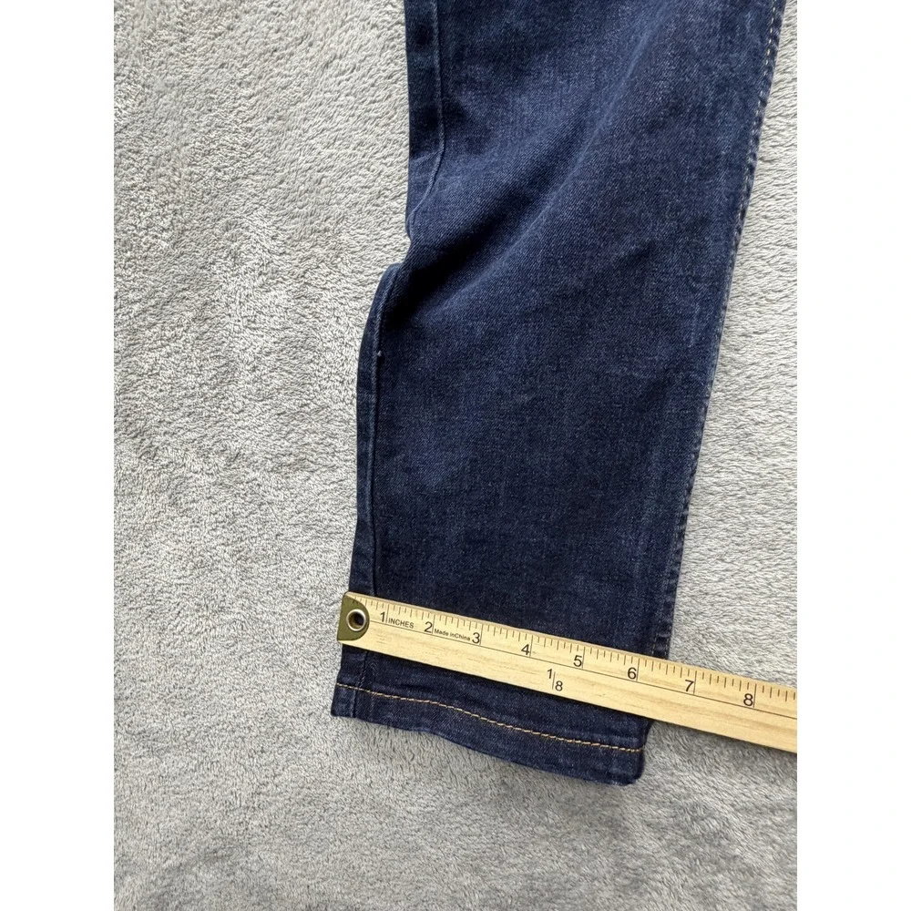 Levis 511‎ Jeans Mens Measured 30x29 Dark Wash Blue Slim Taper Stretch Denim